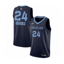 Women's Memphis Grizzlies #24 Dillon Brooks Swingman Navy Blue Finished Basketball Jersey - Icon Edition