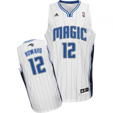 Men's Adidas Orlando Magic #12 Dwight Howard Swingman White Home NBA Jersey