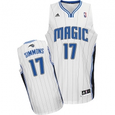 Women's Adidas Orlando Magic #17 Jonathon Simmons Swingman White Home NBA Jersey