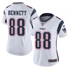 Women's Nike New England Patriots #88 Martellus Bennett White Vapor Untouchable Limited Player NFL Jersey