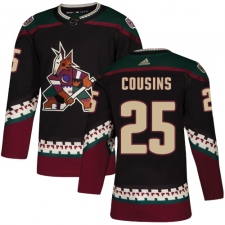 Youth Adidas Arizona Coyotes #25 Nick Cousins Premier Black Alternate NHL Jersey