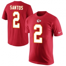 NFL Nike Kansas City Chiefs #2 Cairo Santos Red Rush Pride Name & Number T-Shirt
