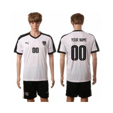 Austria Personalized Away Soccer Country Jersey