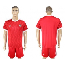 Russia Blank Federation Cup Home Soccer Country Jersey