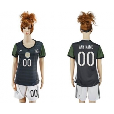 Women's Germany Personalized Away Soccer Country Jersey