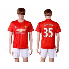 Manchester United #35 Lingard Red Home Soccer Club Jersey
