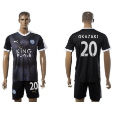 Leicester City #20 Okazaki Away Soccer Club Jersey