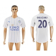 Leicester City #20 Okazaki SEC Away Soccer Club Jersey