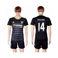 Chelsea #14 Traore Away Soccer Club Jersey