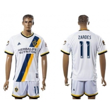 Los Angeles Galaxy #11 Zardes Home Soccer Club Jersey