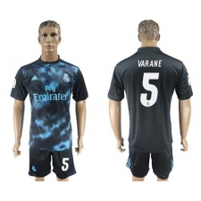 Real Madrid #5 Varane Away Soccer Club Jersey