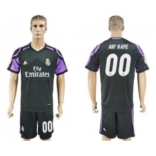Real Madrid Personalized Sec Away Soccer Club Jersey