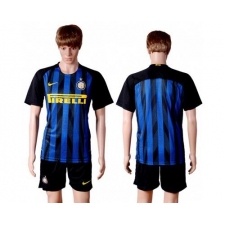 Inter Milan Blank Home Soccer Club Jersey
