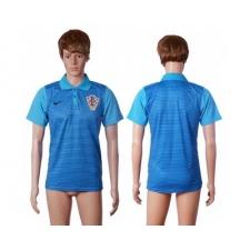 Croatia Blank Away Polo T-shirt