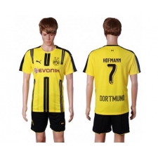 Dortmund #7 Hofmann Home Soccer Club Jersey