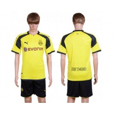 Dortmund Blank European Away Soccer Club Jersey