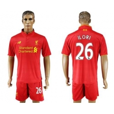 Liverpool #26 Ilori Red Home Soccer Club Jersey