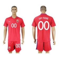 Norway Personalized Home Soccer Country Jersey