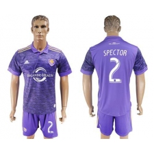 Orlando City SC #2 Spector Home Soccer Club Jersey