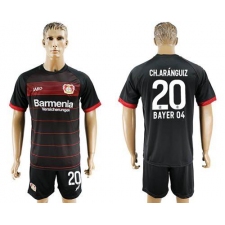 Bayer Leverkusen #20 Ch.Aranguiz Home Soccer Club Jersey