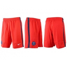 Paris Saint-Germain Blank Red Shorts