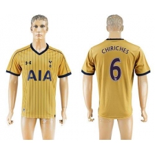 Tottenham Hotspur #6 Chiriches Sec Away Soccer Club Jersey