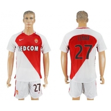 Monaco #27 Lemar Home Soccer Club Jersey