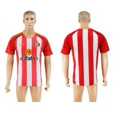 Sunderland Blank Home Soccer Club Jersey