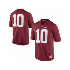 Alabama Crimson Tide 10# A.J McCarron Red College Football Nike NCAA Jerseys