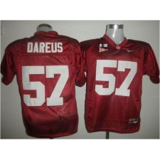 Alabama Crimson Tide #57 Marcell Dareus Red 2016 College Football Playoff National Championship Patch Stitched NCAA Jersey