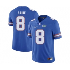 Florida Gators 8 Malik Zaire Blue College Football Jersey