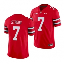 Ohio State Buckeyes #7 C.J. Stroud Red Scarlet 2021 College Football Jersey