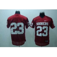 Sooners #23 Allen Patrick Red Embroidered NCAA Jersey