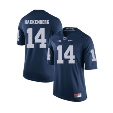 Penn State Nittany Lions 14 Christian Hackenberg Navy College Football Jersey