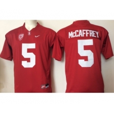 Stanford Cardinal 5 Christian McCaffrey Red College Football Jersey