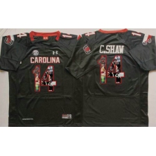 South Carolina Fighting Gamecocks #14 Connor Shaw Black Player Fashion Stitched NCAA Jersey