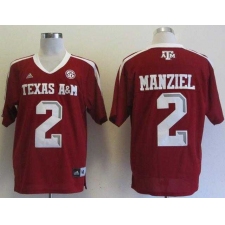 Addidas Texas A&M Aggies Johnny Manziel 2 Football Authentic NCAA Jerseys