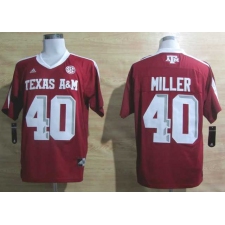 Addidas Texas A&M Aggies Von Miller 40 Football Authentic NCAA Jerseys
