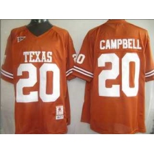 NCAA jerseys 20# Campbell Orange M&N