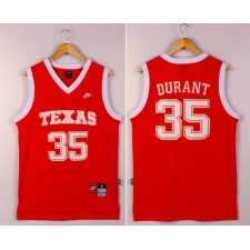 Texas Longhorns #35 Kevin Durant Orange New Stitched NCAA Jersey