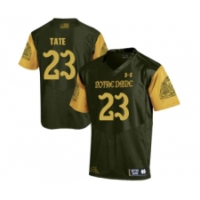 Notre Dame Fighting Irish 23 Golden Tate Olive Green College Football Jersey