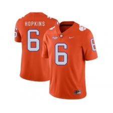 Clemson Tigers 6 DeAndre Hopkins Orange Nike College Football Jersey