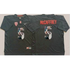 Louisville Cardinals #5 Christian McCaffrey Black Player Fashion Stitched NCAA Jersey