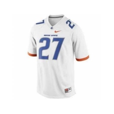 Boise State Broncos 27# Jay Ajayi White College Football Nike NCAA Jerseys