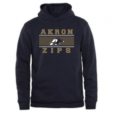 Akron Zips Navy Big & Tall Micro Mesh Sweatshirt