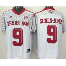 Texas A&M Aggies 9 Ricky Seals-Jones White College Jersey