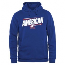 American Eagles Royal Double Bar Pullover Hoodie