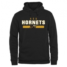 Alabama State Hornets Black Team Strong Pullover Hoodie