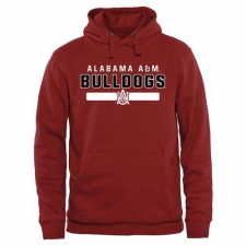 Alabama A&M Bulldogs Maroon Team Strong Pullover Hoodie