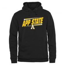 Appalachian State Mountaineers Black Double Bar Pullover Hoodie